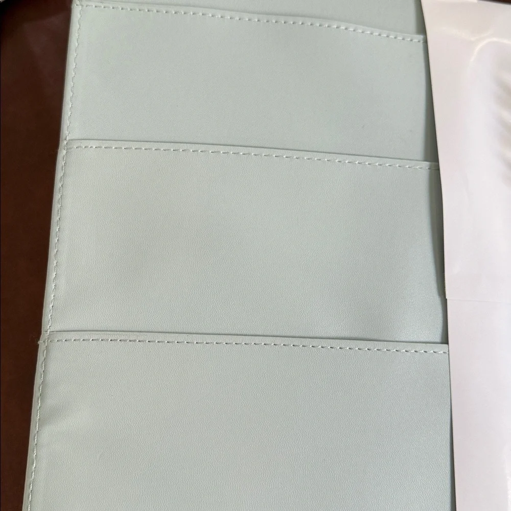 Recollections Mint Faux Leather 6-Ring Planner Binder with Snap